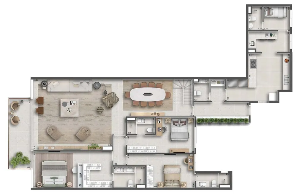 Apartamento, 3 quartos, 166 m² - Foto 29