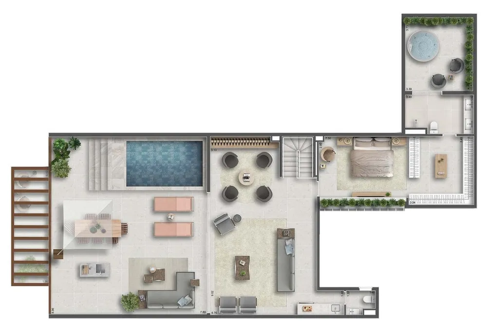 Apartamento, 3 quartos, 166 m² - Foto 30