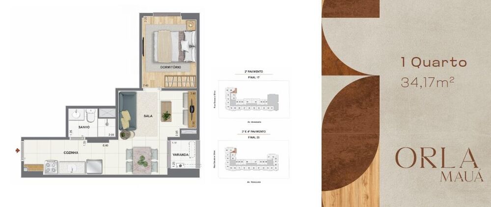 Apartamento, 1 quarto, 33 m² - Foto 6