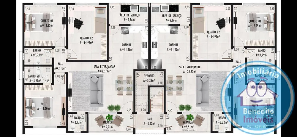 Apartamento, 2 quartos, 78 m² - Foto 7