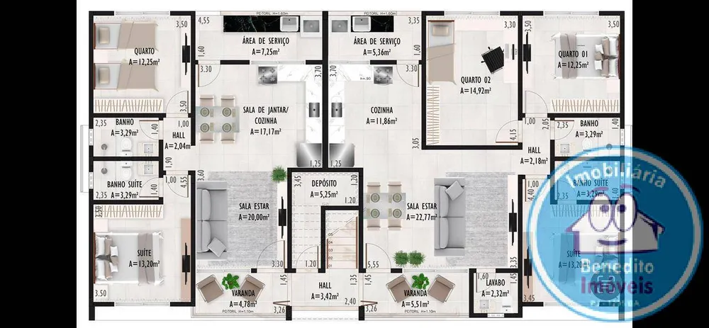 Apartamento, 2 quartos, 78 m² - Foto 8