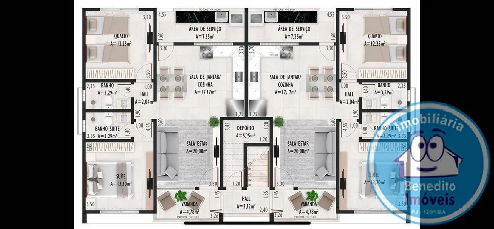Apartamento, 2 quartos, 78 m² - Foto 2