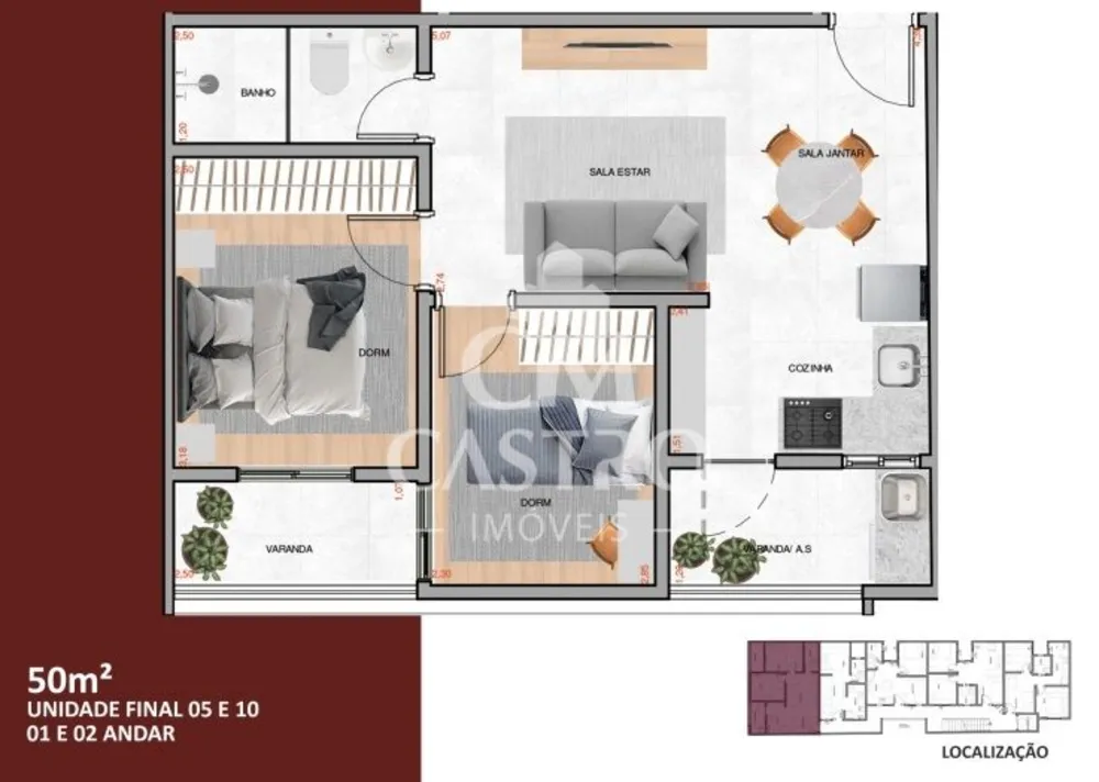Apartamento, 1 quarto, 30 m² - Foto 3