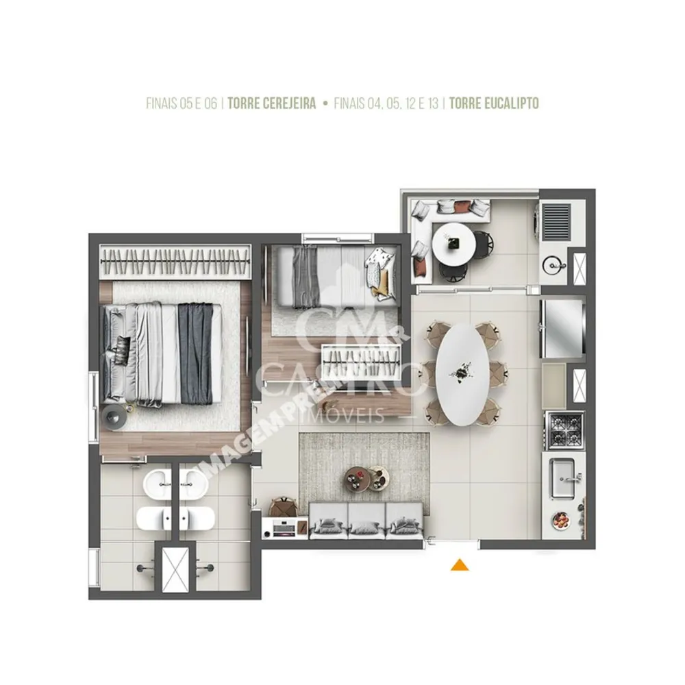 Cobertura, 2 quartos, 38 m² - Foto 12