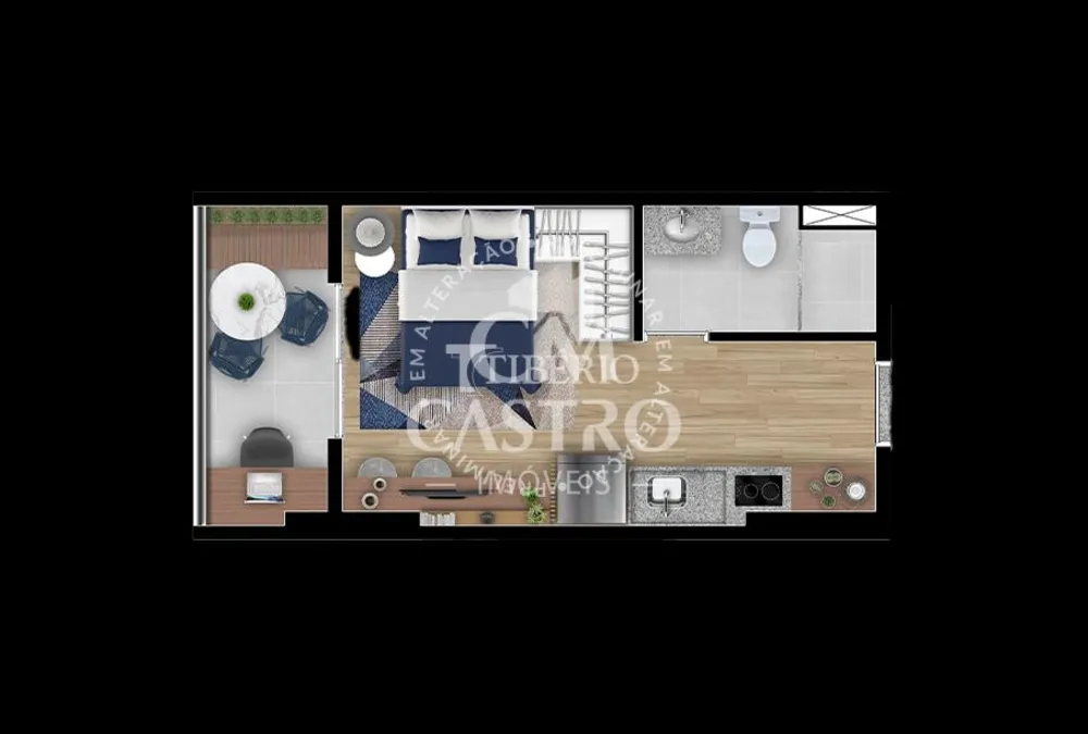 Apartamento, 1 quarto, 25 m² - Foto 7