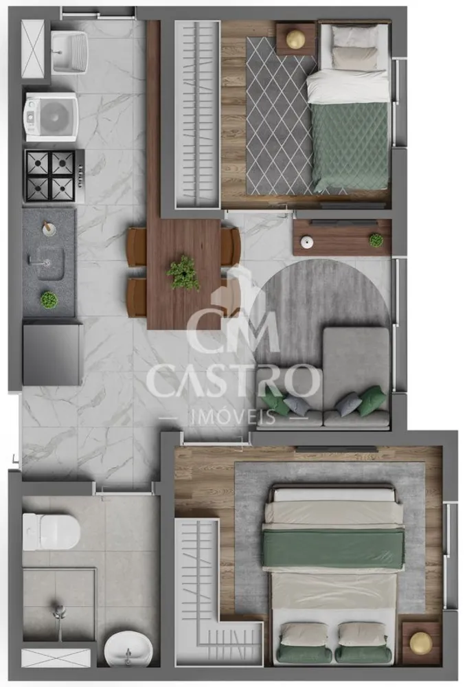 Apartamento, 1 quarto, 24 m² - Foto 8