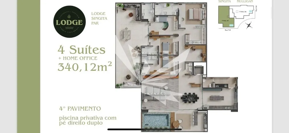 Apartamento, 4 quartos, 340 m² - Foto 3