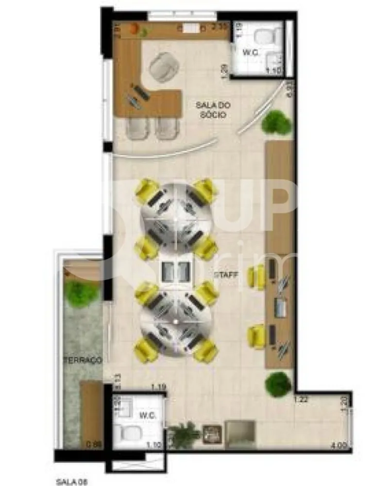 Sala-Conjunto, 51 m² - Foto 9
