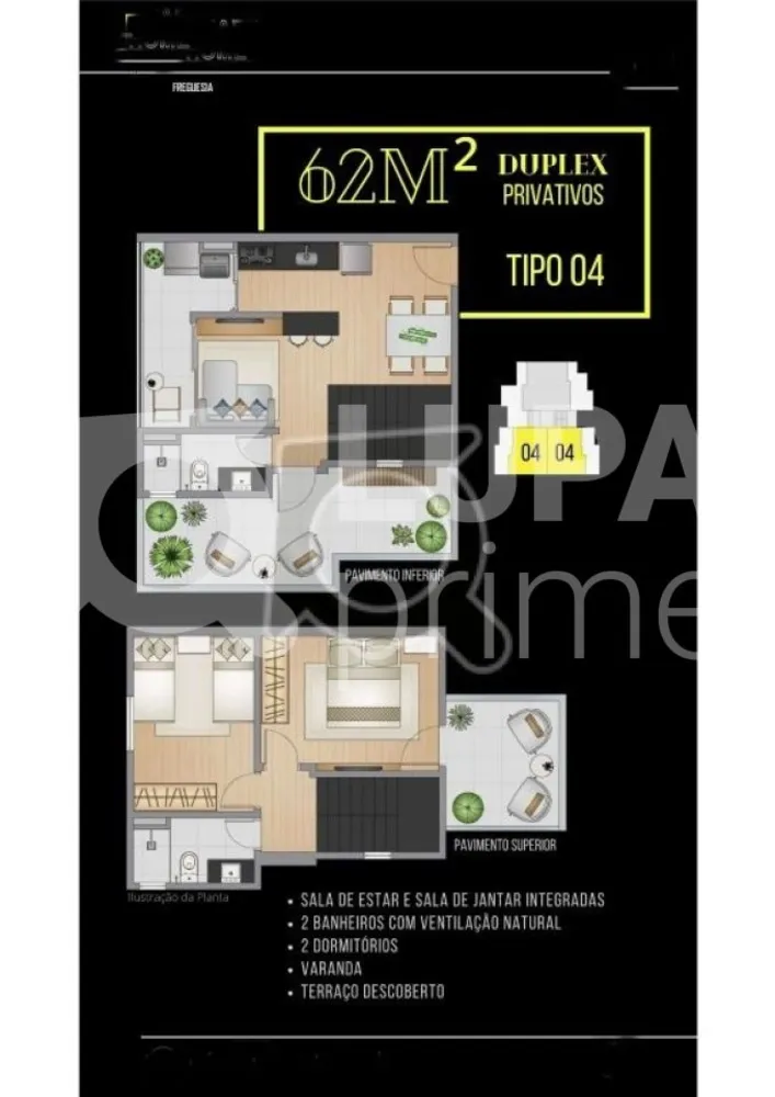 Casa de Condomínio, 2 quartos - Foto 7