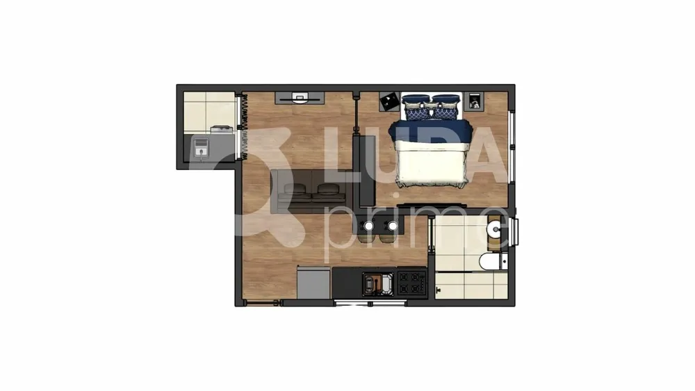 Casa, 1 quarto, 38 m² - Foto 8