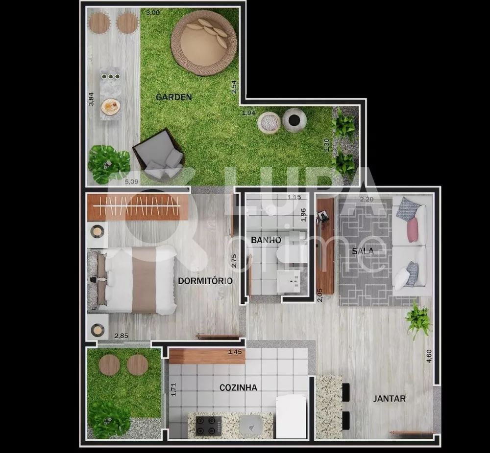 Apartamento, 1 quarto, 28 m² - Foto 4