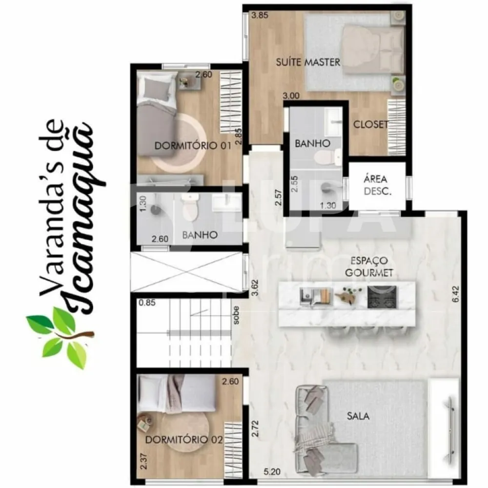 Apartamento, 3 quartos, 82 m² - Foto 6