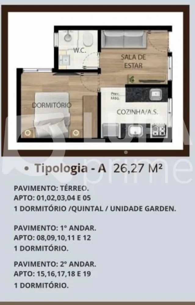 Apartamento, 1 quarto, 27 m² - Foto 5