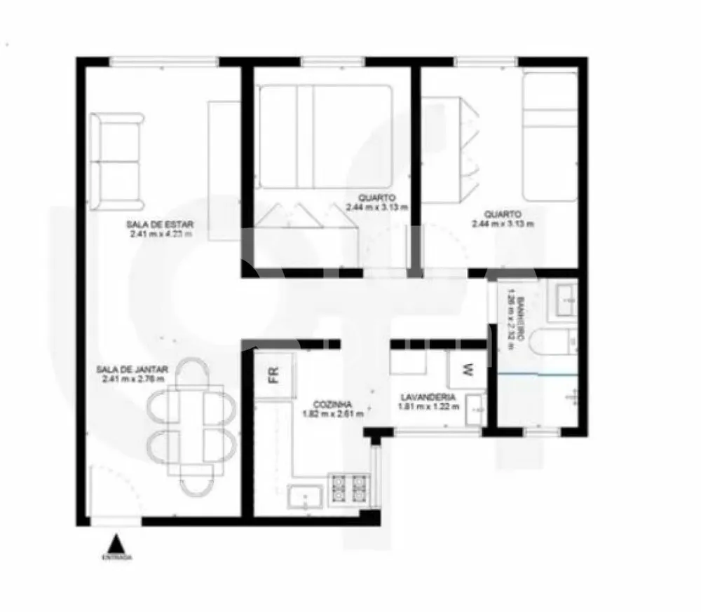 Apartamento, 2 quartos, 53 m² - Foto 12
