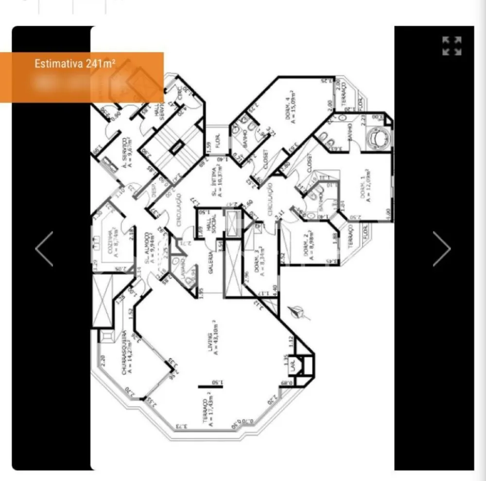 Apartamento, 4 quartos, 241 m² - Foto 9