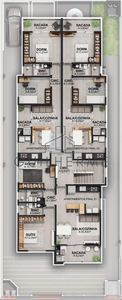 Apartamento, 2 quartos, 60000 m² - Foto 12