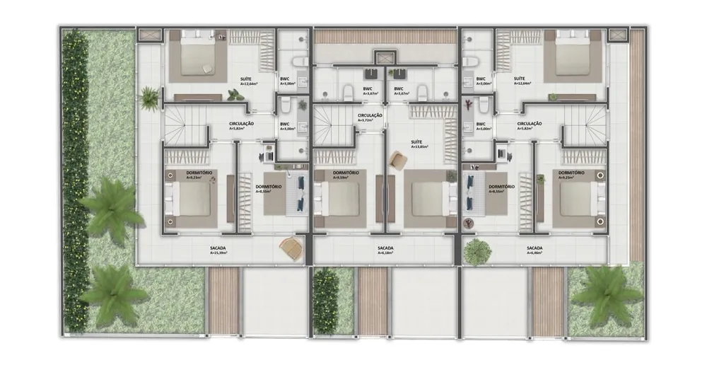 Sobrado, 2 quartos, 87 m² - Foto 15