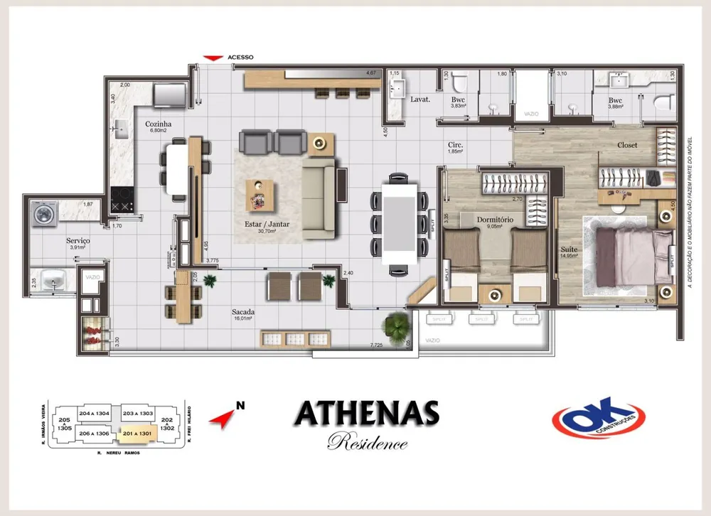 Apartamento, 3 quartos, 104 m² - Foto 6