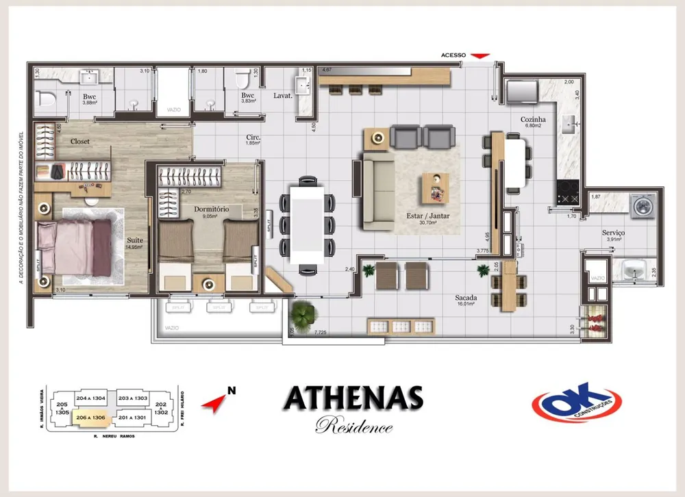 Apartamento, 3 quartos, 104 m² - Foto 10