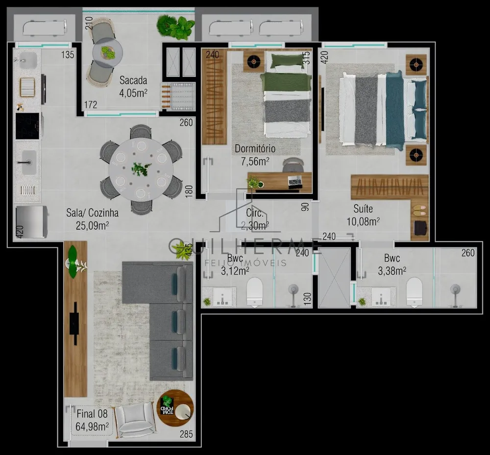 Apartamento, 2 quartos, 62 m² - Foto 18
