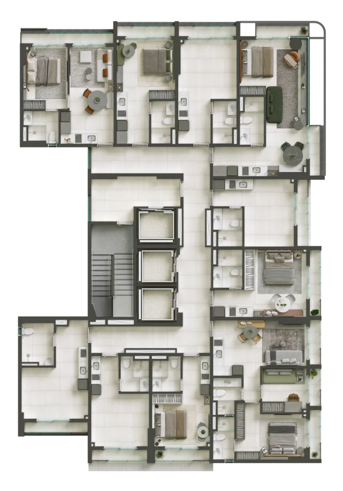 Apartamento, 1 quarto, 24 m² - Foto 1