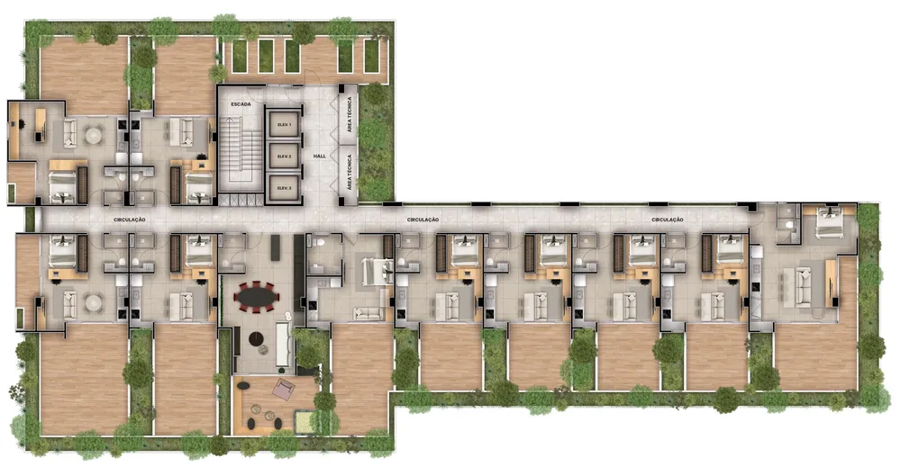 Apartamento, 1 quarto, 39 m² - Foto 1