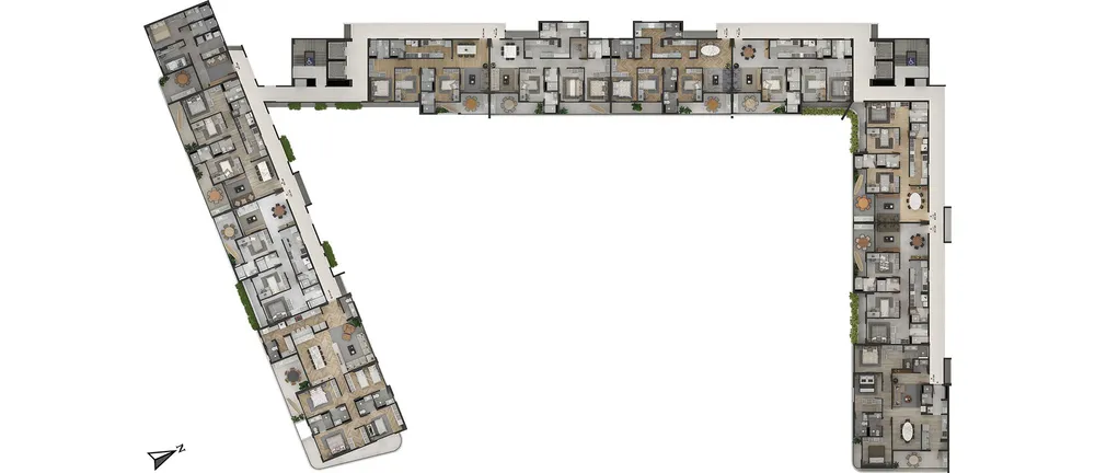 Apartamento, 3 quartos, 100 m² - Foto 1