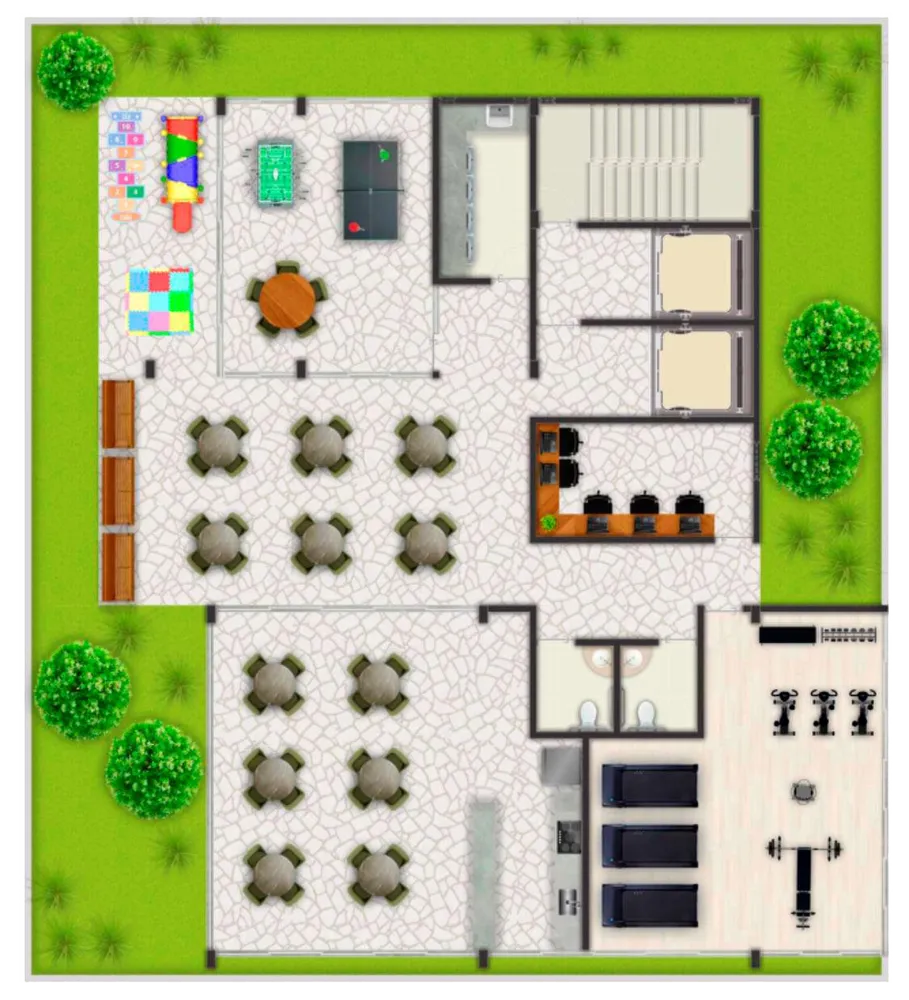 Apartamento, 2 quartos, 59 m² - Foto 2