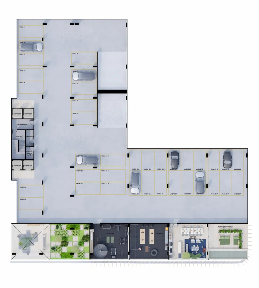 Apartamento, 3 quartos, 124 m² - Foto 2