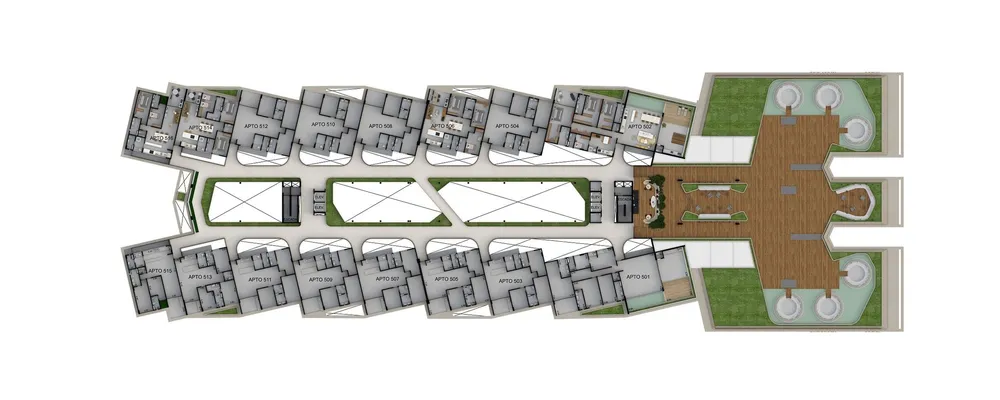 Cobertura, 4 quartos, 309 m² - Foto 7