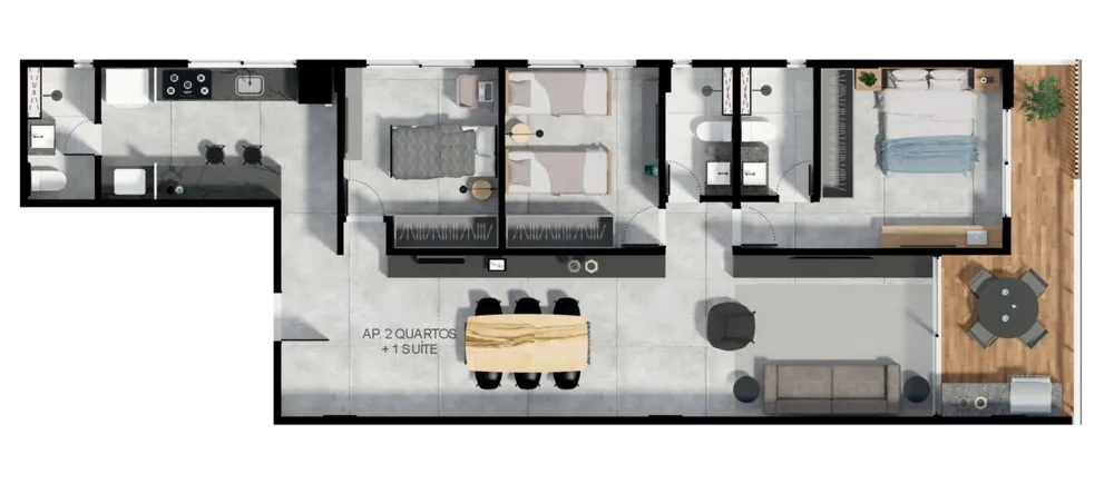 Apartamento, 3 quartos, 95 m² - Foto 5