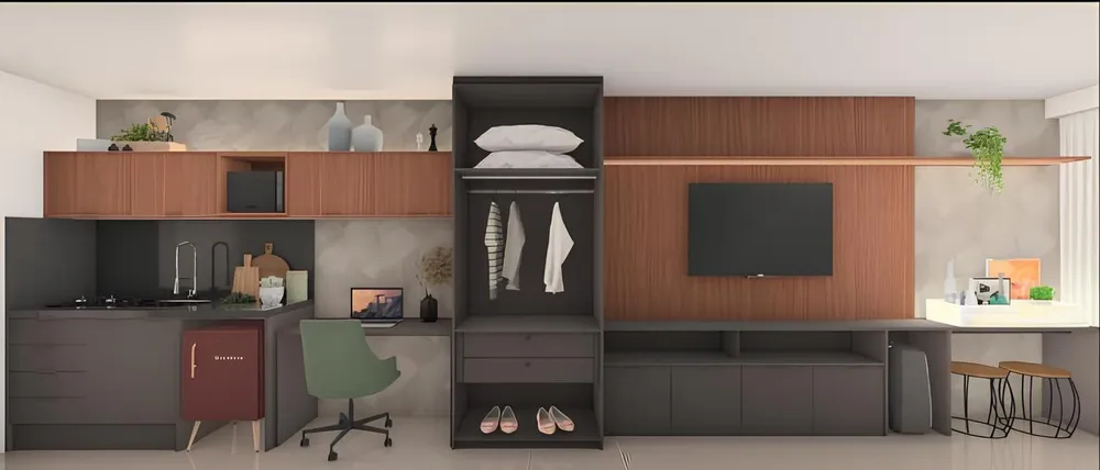 Apartamento, 1 quarto, 25 m² - Foto 3