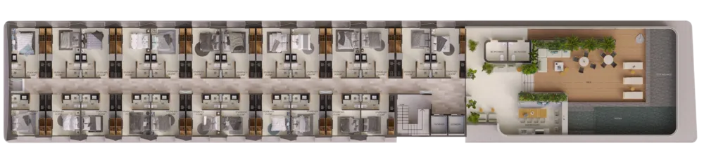 Apartamento, 1 quarto, 17 m² - Foto 5