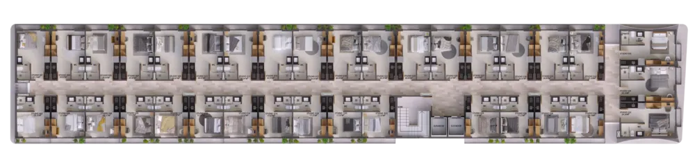 Apartamento, 1 quarto, 17 m² - Foto 3