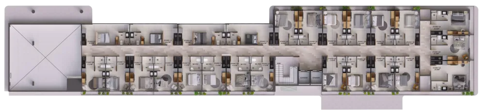 Apartamento, 1 quarto, 17 m² - Foto 1