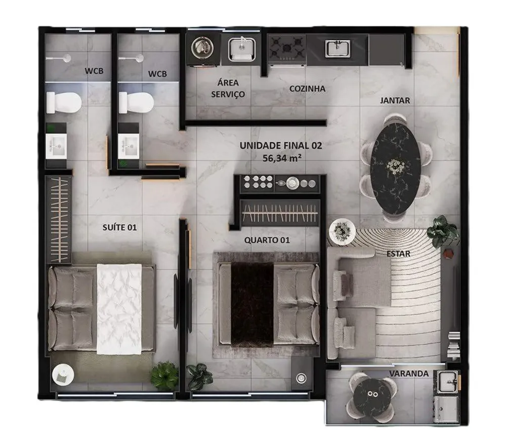 Apartamento, 1 quarto, 28 m² - Foto 10