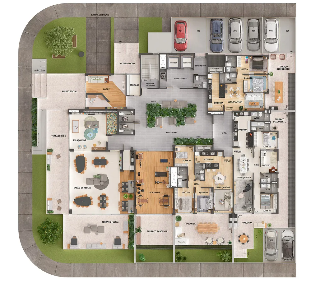 Apartamento, 2 quartos, 77 m² - Foto 6