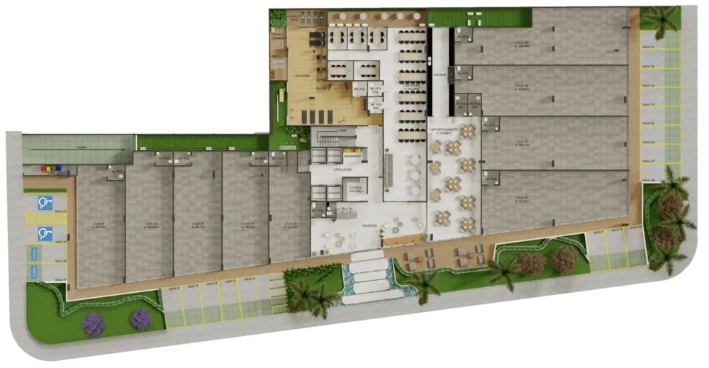 Loja-Salão, 88 m² - Foto 2