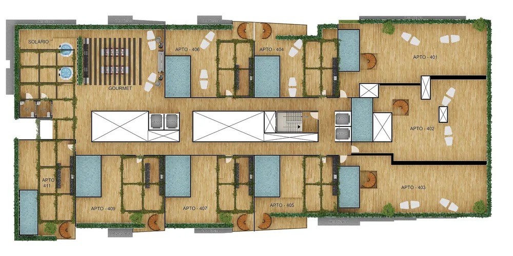Cobertura, 3 quartos, 200 m² - Foto 3