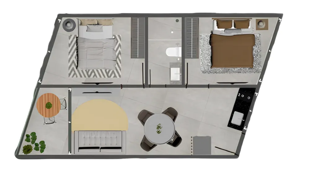 Apartamento, 2 quartos, 56 m² - Foto 6