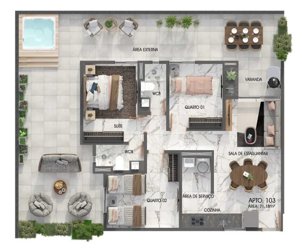 Casa, 2 quartos, 159 m² - Foto 11