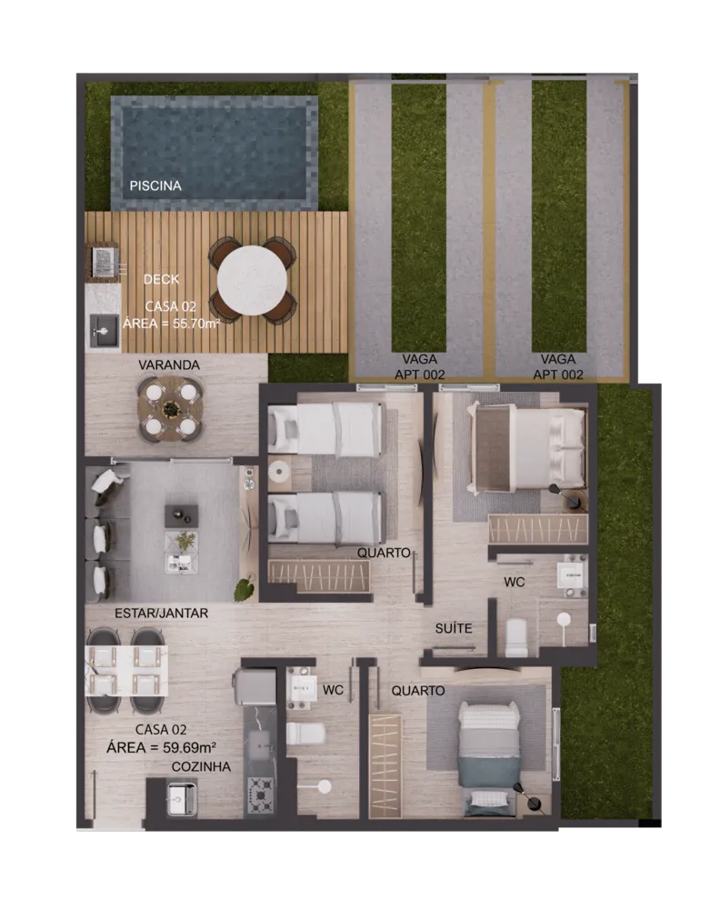Cobertura, 2 quartos, 105 m² - Foto 15