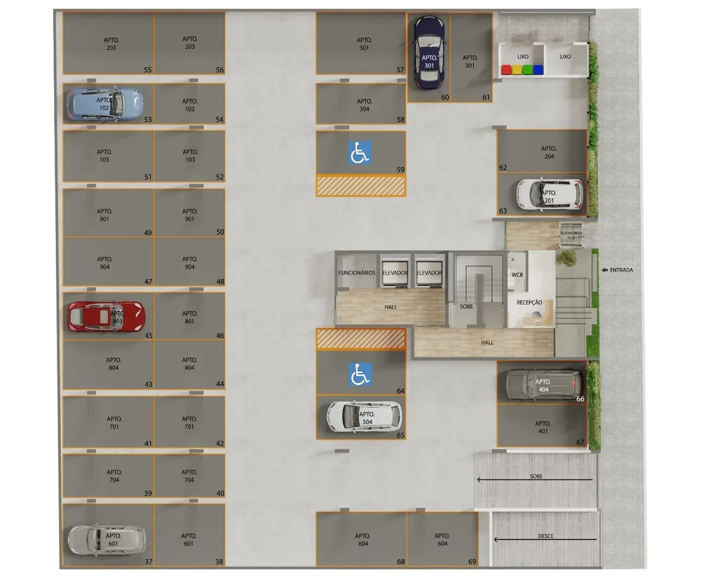 Apartamento, 2 quartos, 57 m² - Foto 10