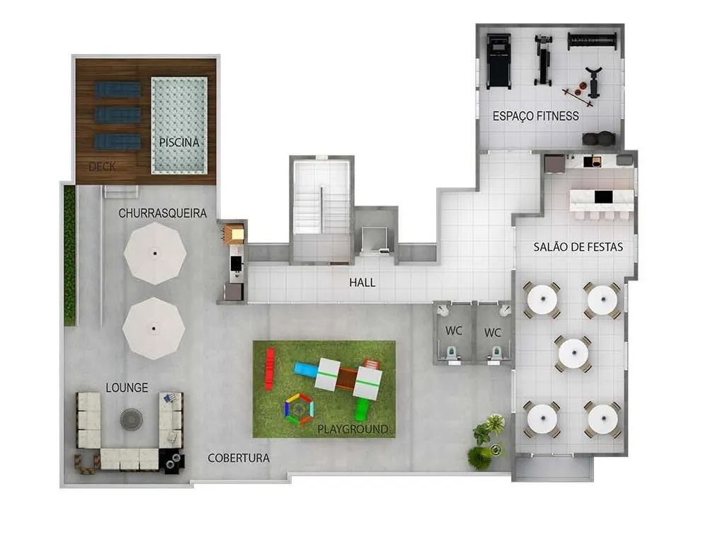 Apartamento, 2 quartos, 54 m² - Foto 1