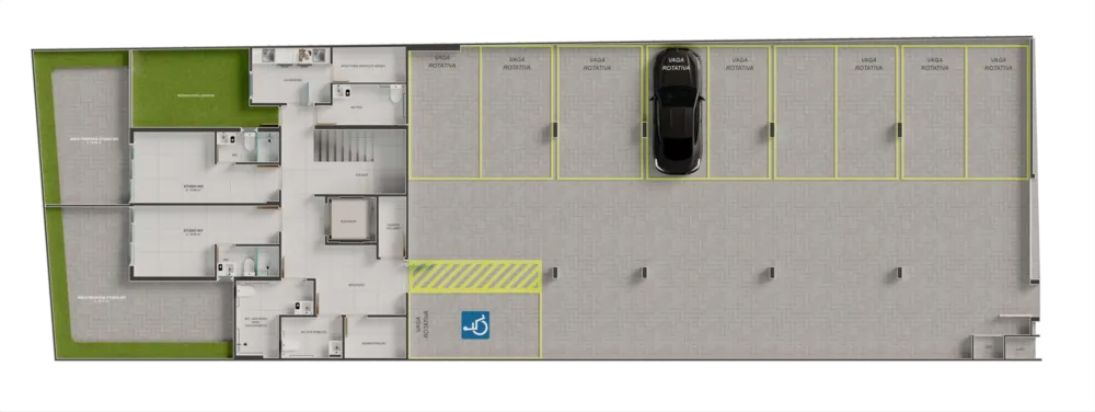 Apartamento, 1 quarto, 16 m² - Foto 4