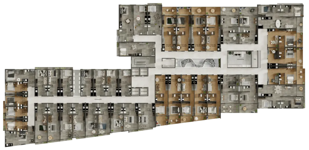 Apartamento, 1 quarto, 39 m² - Foto 2