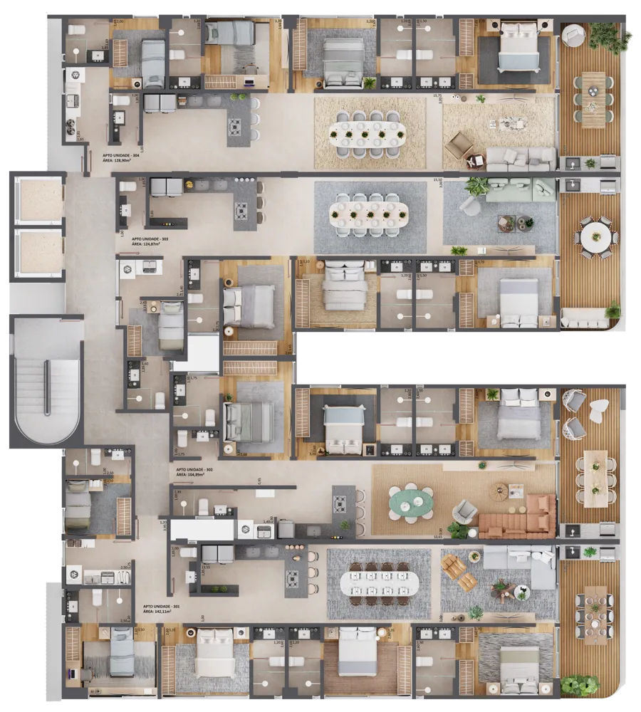 Apartamento, 3 quartos, 126 m² - Foto 5