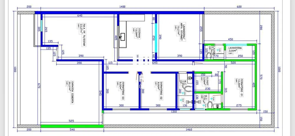 Casa, 3 quartos, 160 m² - Foto 7