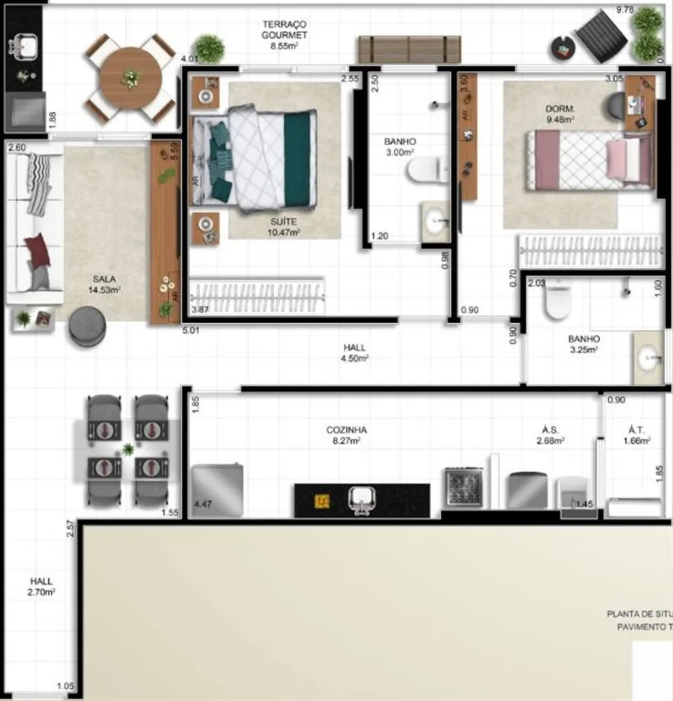 Apartamento, 2 quartos, 81 m² - Foto 13