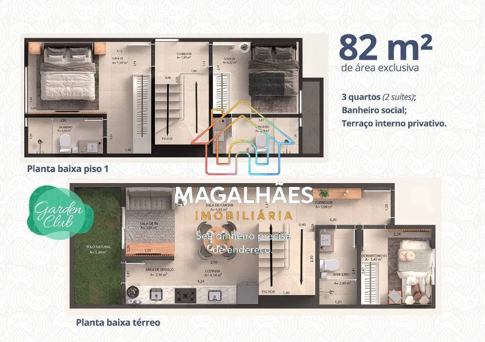 Apartamento, 3 quartos, 82 m² - Foto 11
